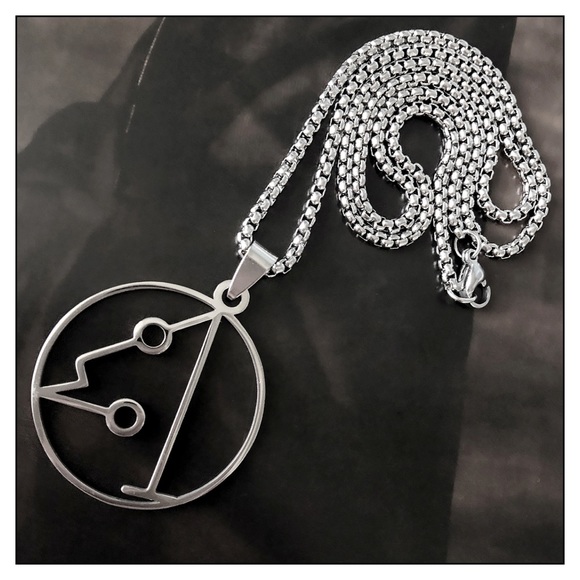 Arch Angel Metatron Sigil Protection Intention Necklace - Picture 4 of 8